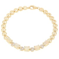 Welo Opal Silver Bracelet
