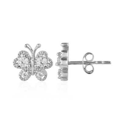 Zircon Silver Earrings