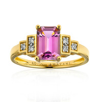 18K Pink Diaspore Gold Ring (AMAYANI)