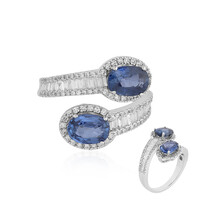 18K Ceylon Sapphire Gold Ring