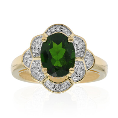 14K Russian Diopside Gold Ring