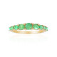 Brazilian Emerald Silver Ring