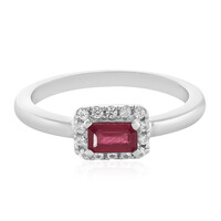 Madagascar Ruby Silver Ring