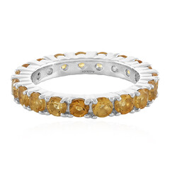 Citrine Silver Ring