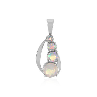Welo Opal Silver Pendant