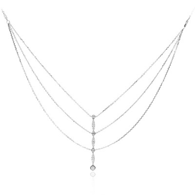 14K SI2 (H) Diamond Gold Necklace (CIRARI)