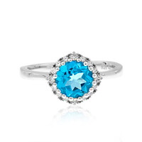 Marambaia Topaz Silver Ring