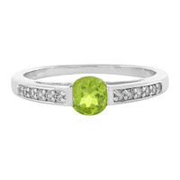 Peridot Silver Ring