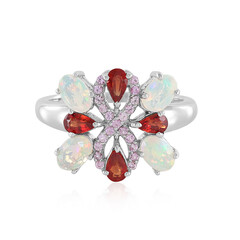 Welo Opal Silver Ring
