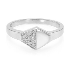 Zircon Silver Ring