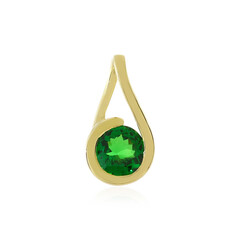 9K Tsavorite Gold Pendant