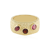 Rhodolite Silver Ring