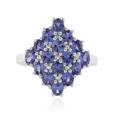 Tanzanite Silver Ring