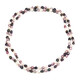 White Freshwater Pearl Silver Necklace (TPC)