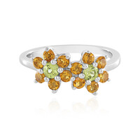Peridot Silver Ring