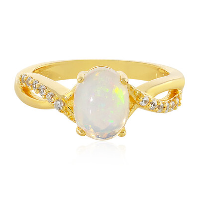 Welo Opal Silver Ring