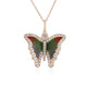 Zircon Silver Necklace (Adela Silber)