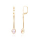9K Brazilian Kunzite Gold Earrings (CUSTODANA)