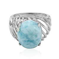 Larimar Silver Ring