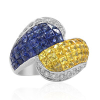 18K Blue Sapphire Gold Ring (Estée Collection)