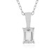 Zircon Silver Necklace