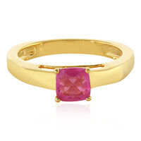Madagascar Pink Sapphire Silver Ring