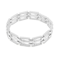 Zircon Silver Bracelet (Remy Rotenier)