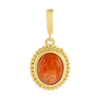 Sunstone Silver Pendant