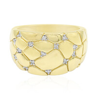 I1 (G) Diamond Silver Ring
