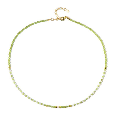 Peridot Silver Necklace