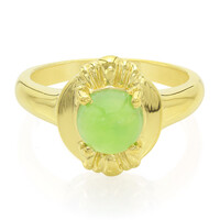 Imperial Chrysoprase Silver Ring