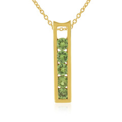 Demantoid Silver Necklace