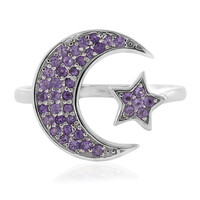 Amethyst Silver Ring