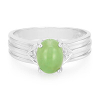 Imperial Chrysoprase Silver Ring
