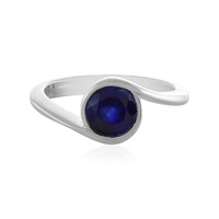 Madagascar Blue Sapphire Silver Ring