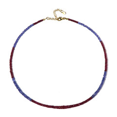 Madagascar Ruby Silver Necklace