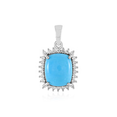 Arizona Turquoise Silver Pendant