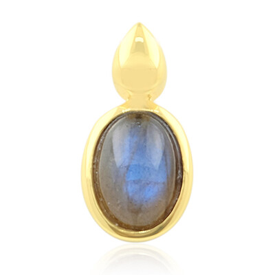 Labradorite Silver Pendant (MONOSONO COLLECTION)