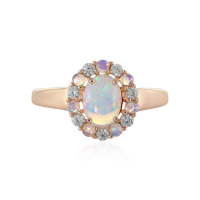 Welo Opal Silver Ring