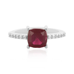 Madagascar Ruby Silver Ring