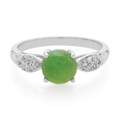 Imperial Chrysoprase Silver Ring