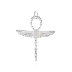 Welo Opal Silver Pendant