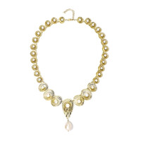 9K Freshwater pearl Gold Necklace (Ornaments by de Melo)