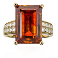 14K Sphalerite Gold Ring (AMAYANI)