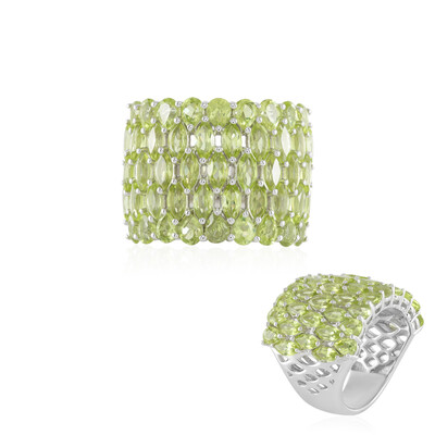 Peridot Silver Ring