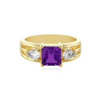 Uruguayan Amethyst Silver Ring
