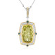 Ouro Verde Quartz Silver Necklace (Dallas Prince Designs)
