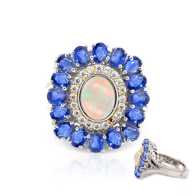 Welo Opal Silver Ring (Dallas Prince Designs)