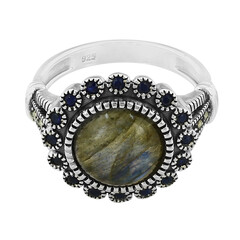 Labradorite Silver Ring