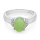 Imperial Chrysoprase Silver Ring